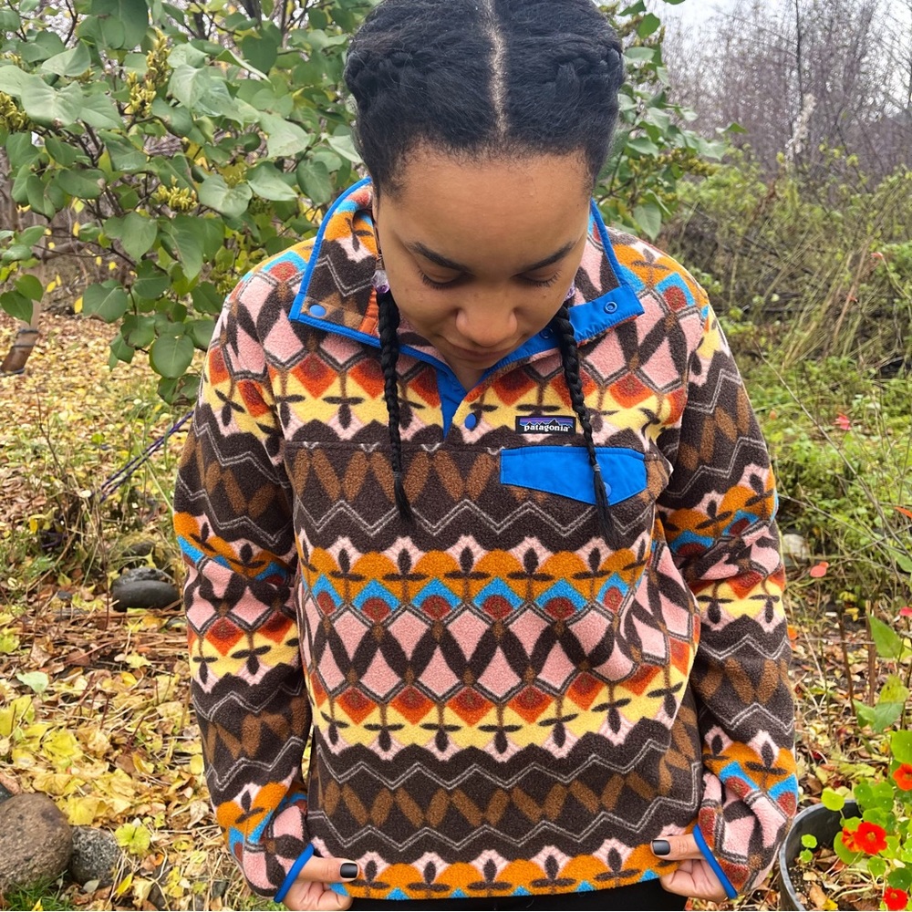 Patagonia Synchilla Snap T Fleece Anthos Pink Size M